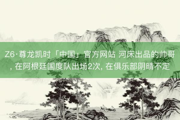 Z6·尊龙凯时「中国」官方网站 河床出品的帅哥， 在阿根廷国度队出场2次， 在俱乐部阴晴不定
