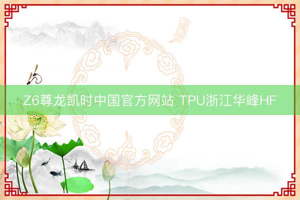 Z6尊龙凯时中国官方网站 TPU浙江华峰HF