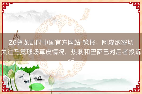 Z6尊龙凯时中国官方网站 镜报：阿森纳密切关注马竞球场草皮情况，热刺和巴萨已对后者投诉