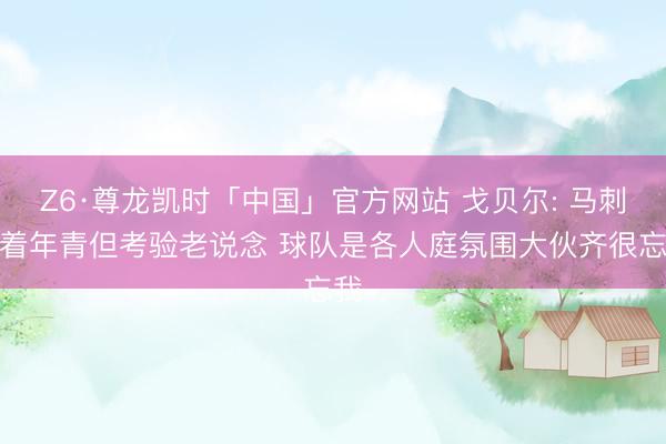 Z6·尊龙凯时「中国」官方网站 戈贝尔: 马刺看着年青但考验老说念 球队是各人庭氛围大伙齐很忘我